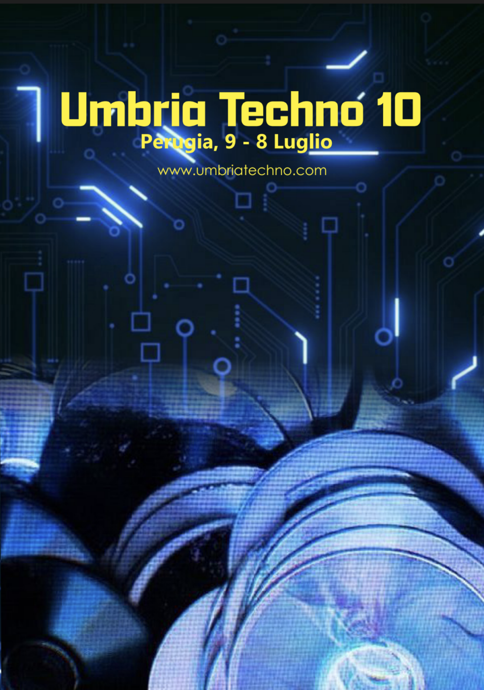Un primissimo manifesto, usando Illustrator 2023, di una festa in discoteca